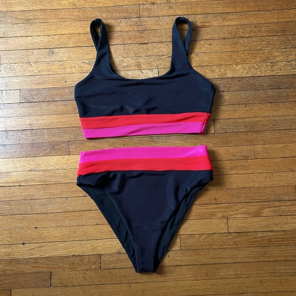 Beach Riot Color Block Swimsuit - Picture 2 of 5